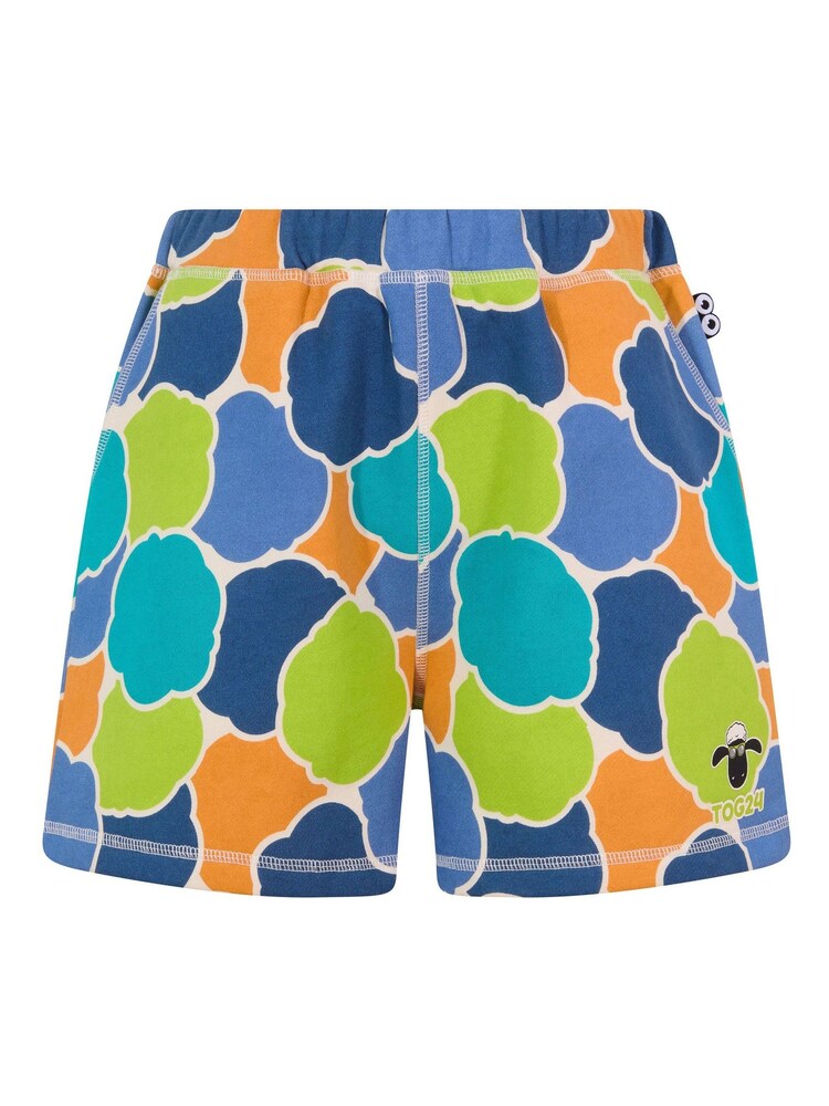 Tog 24 Green Afrino Shaun The Sheep Sweat Shorts - Image 7 of 7