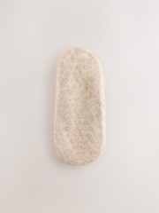 Oatmeal - Cable Knit Footsie Slipper Socks 1 Pack - រូបភាព 8 នៃ 10