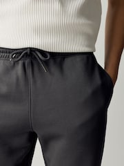 Slate Grey Slim Fit Brushback Joggers - Image 4 of 7