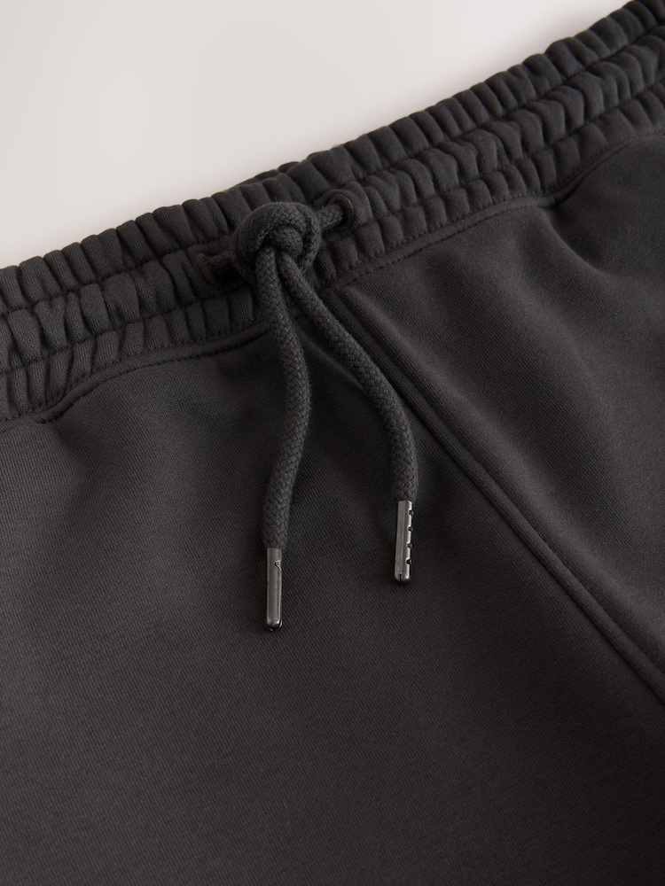 Slate Grey Slim Fit Brushback Joggers - Image 7 of 7