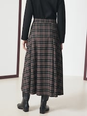 Black/Brown Check Tailored Kilt - Image 4 of 8