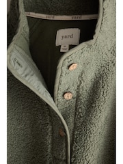 Yard Sage Green Borg Jacket - Image 11 of 12