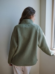 Yard Sage Green Borg Jacket - Image 5 of 12