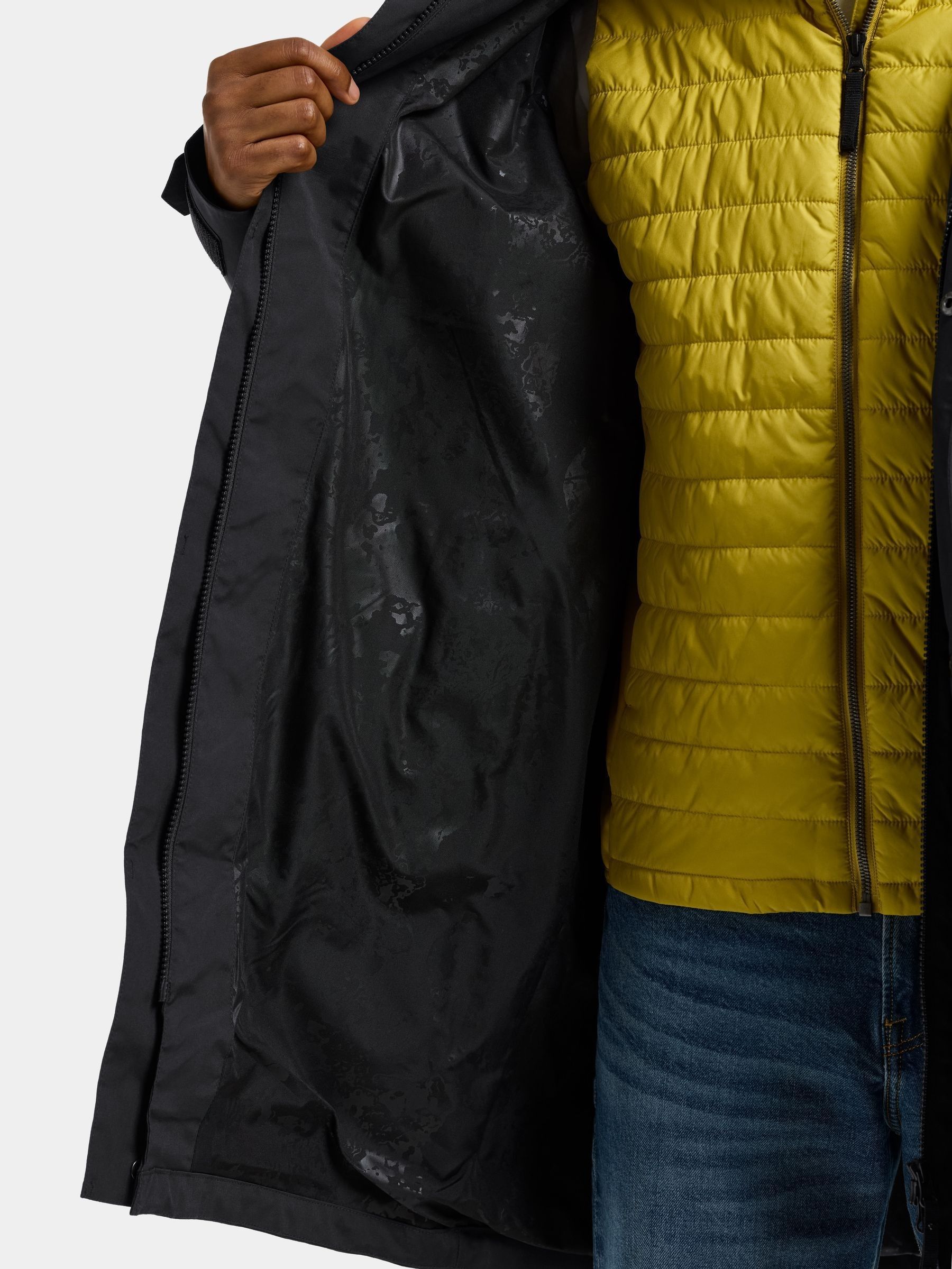 Buy Didriksons Black George Waterproof Parka from Next USA