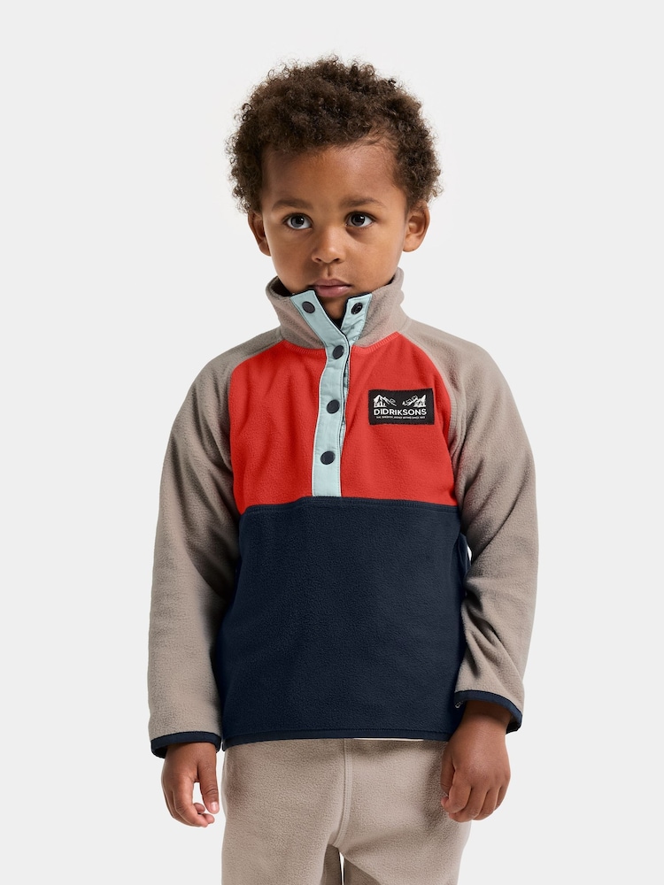 Didriksons Monte Half Button Fleece - Image 1 of 4