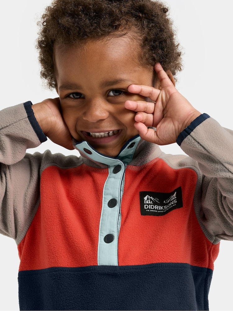 Didriksons Monte Half Button Fleece - Image 4 of 4