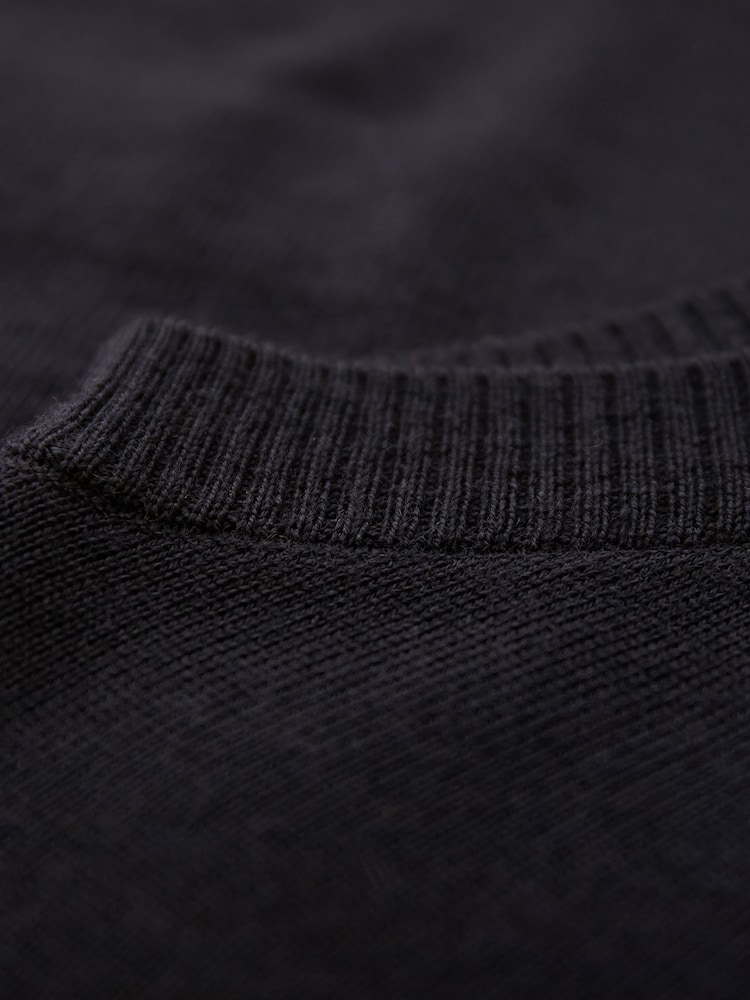 Celtic & Co. Fine Knit Merino Blue Cardigan - Image 7 of 7 Celtic & Co. Fine Knit Merino Blue Cardigan - Image 7 of 7