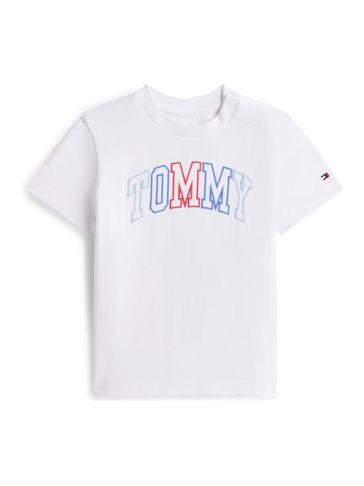 Tommy Hilfiger Outline Logo Jersey T-Shirt - Bild 1 von 2