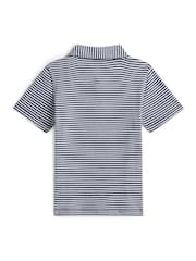 Tommy Hilfiger Regular Fit Stripe Ribbed Polo Shirt - صورة 2 من 2