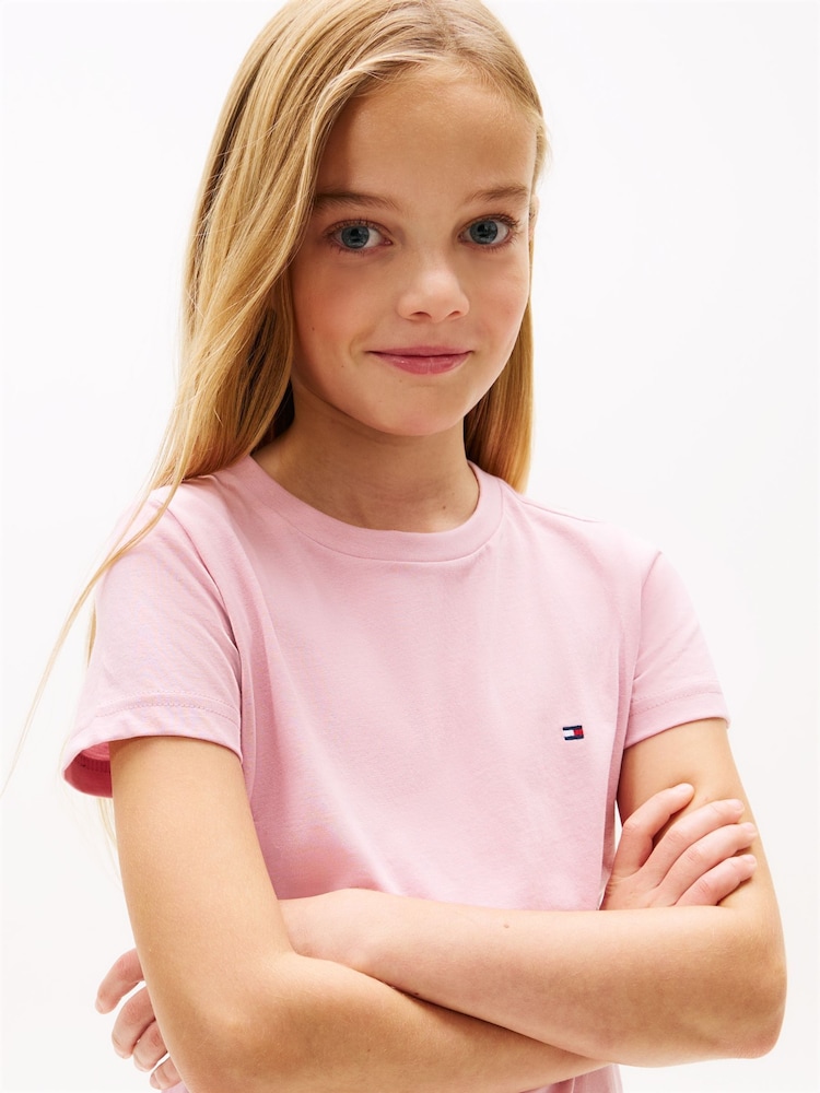 Tommy Hilfiger Pink Pyjamas T-Shirt - Image 1 of 4