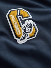 Navy Badge Rugby Shirt - Image 2 of 3