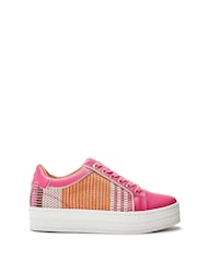 وردي - حذاء رياضي مكتنز مزين بترتر موديل Buttercupp من Moda in Pelle - صورة 1 من 4