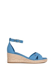 Tommy Hilfiger Hemp Crossover Strap Wedge Espadrilles - Bild 1 von 6