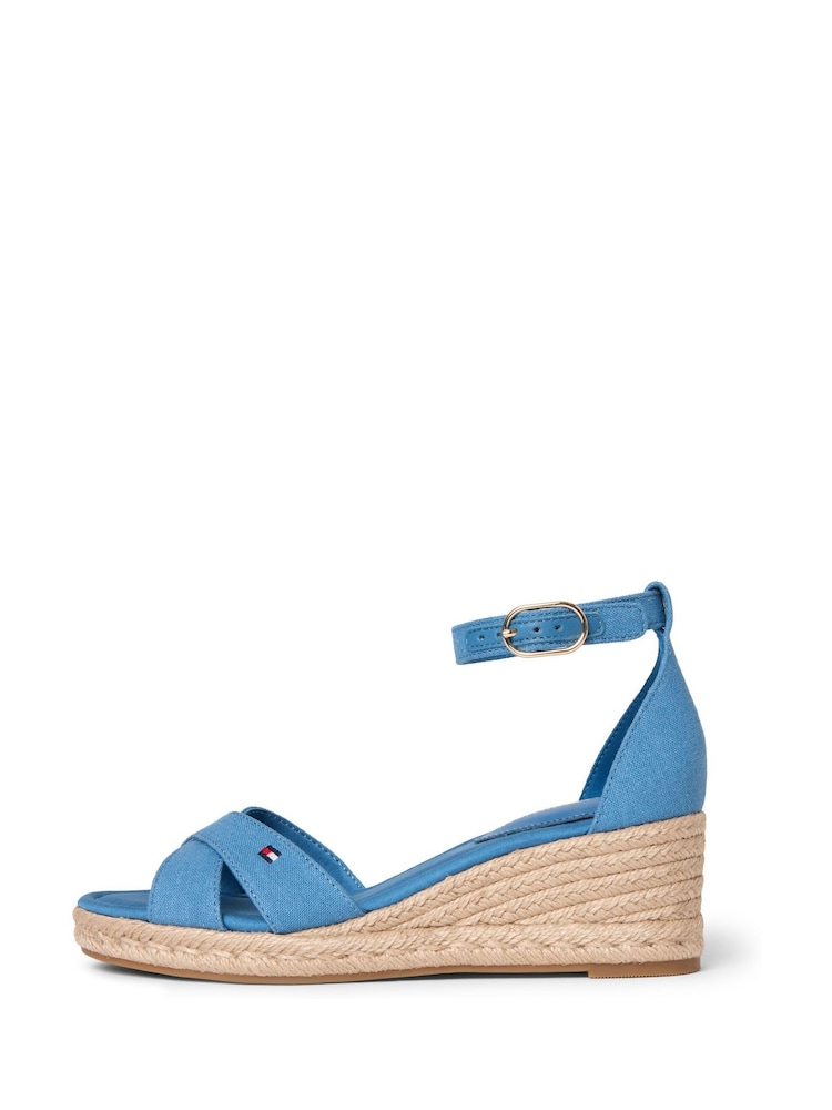 Tommy Hilfiger Hemp Crossover Strap Wedge Espadrilles - Bild 2 von 6