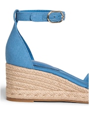 Tommy Hilfiger Hemp Crossover Strap Wedge Espadrilles - Bild 6 von 6