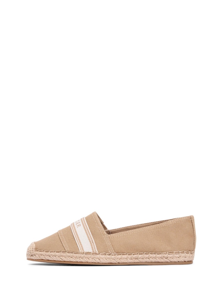 Tommy Hilfiger Natural Canvas Denim Espadrilles - Image 2 of 6