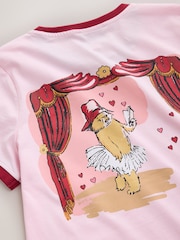 Cath Kidston Pink Paddington Back Print Pyjamas Set - Image 3 of 3