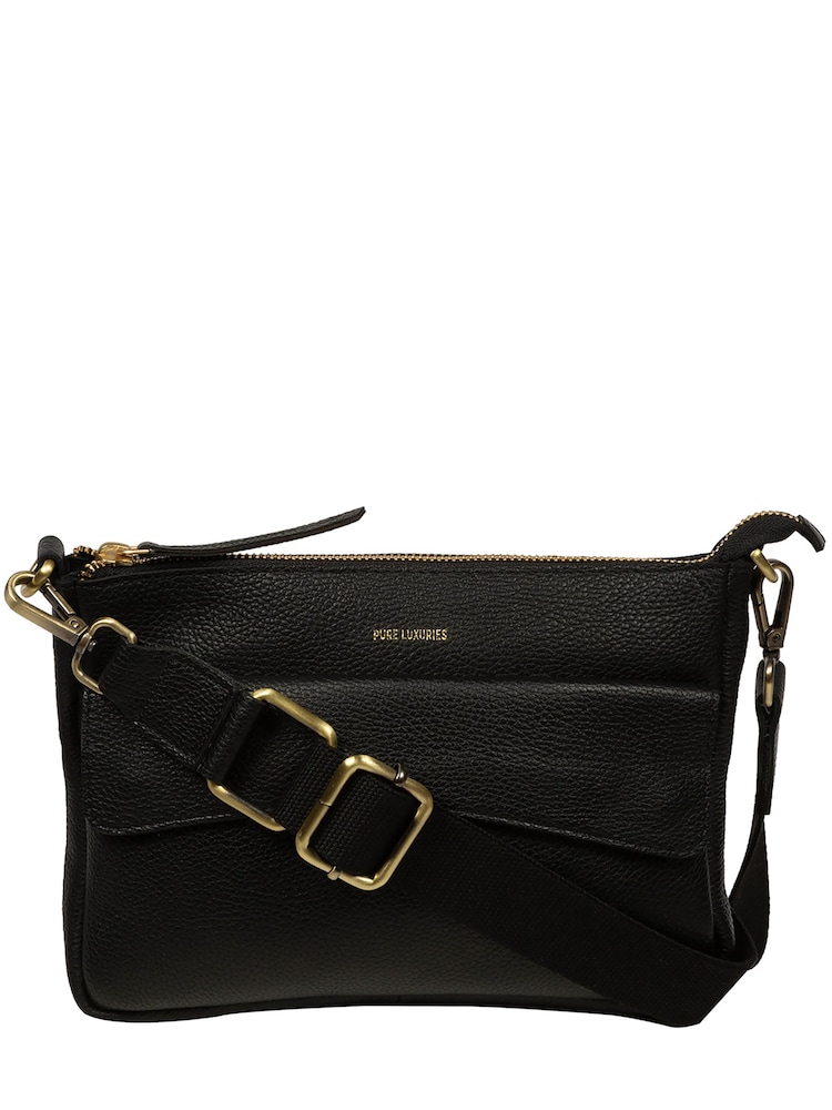 Sac à bandoulière Pure Luxuries London Jessamine en cuir - Image 1 de 4