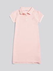 U.S. Polo Assn Pink Cap Sleeve Polo Dress - Image 1 of 3