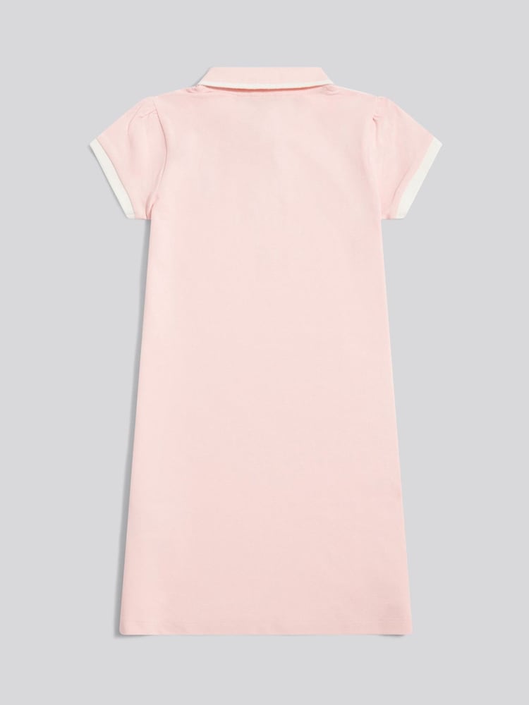 U.S. Polo Assn Pink Cap Sleeve Polo Dress - Image 2 of 3