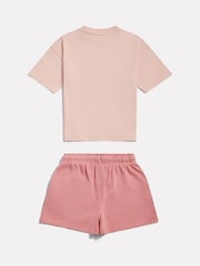 New Balance Stacked Logo T-Shirt & Shorts Set - 圖片 2/5