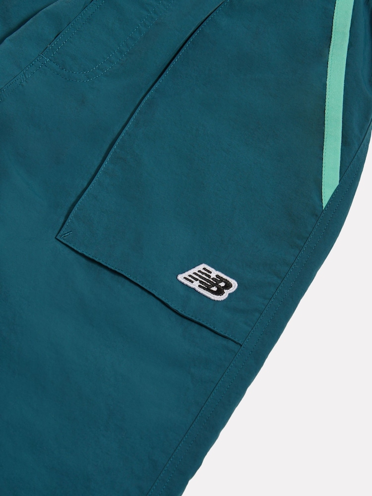 New Balance Green Premium Cargo Trousers - Image 8 of 8