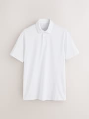 Geométrico negro/blanco/burdeos - Impreso - Polos de manga corta Motionflex 3 (paquete) - Imagen 3 de 6