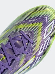 adidas Purple F50 Pro Multi Ground Boots - Image 10 of 10
