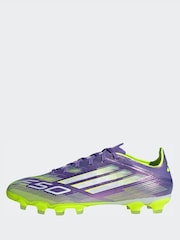 adidas Purple F50 Pro Multi Ground Boots - Image 3 of 10