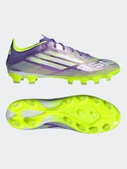 adidas Purple F50 Pro Multi Ground Boots - Image 6 of 10