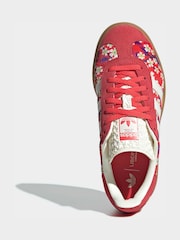 adidas Originals Red Gazelle Bold x Liberty London Shoes - Image 6 of 9
