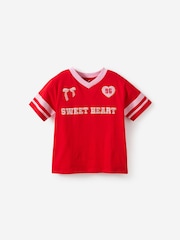 Cotton On Red Livvy Lux Short Sleeve T-Shirt - Image 1 of 3