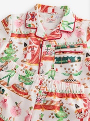 Cath Kidston Cream Nutcracker Single Button Through Pyjamas - Image 10 of 11