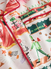 Cath Kidston Cream Nutcracker Single Button Through Pyjamas - Image 11 of 11