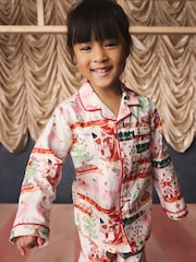 Cath Kidston Cream Nutcracker Single Button Through Pyjamas - Image 2 of 11