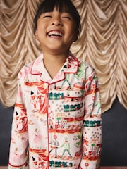Cath Kidston Cream Nutcracker Single Button Through Pyjamas - Image 3 of 11