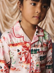 Cath Kidston Cream Nutcracker Single Button Through Pyjamas - Image 7 of 11
