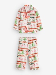 Cath Kidston Cream Nutcracker Single Button Through Pyjamas - Image 8 of 11
