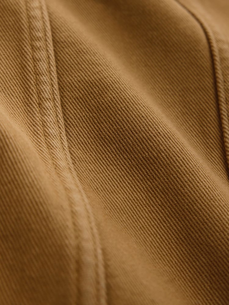 Tan Brown Barrel Leg Cargo Trousers - Image 7 of 7 Tan Brown Barrel Leg Cargo Trousers - Image 7 of 7