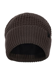 Trespass Dark  Brown Norry Beanie Hat - Image 2 of 3