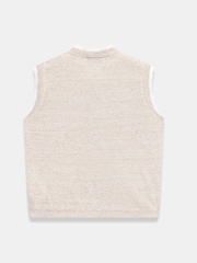 Mint Velvet Linen Blend Sleeveless Top - תמונה 6 מתוך 6