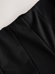 Black Ponte Stirrup Leggings - Image 7 of 9