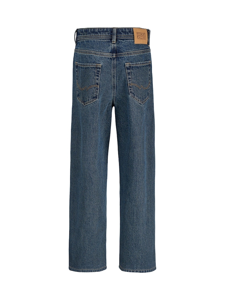 JACK & JONES Junior Blue Alex Baggy Fit Jeans - Image 7 of 7