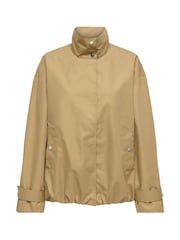 JDY Natural Funnel Neck Bomber Jacket - Image 1 of 2