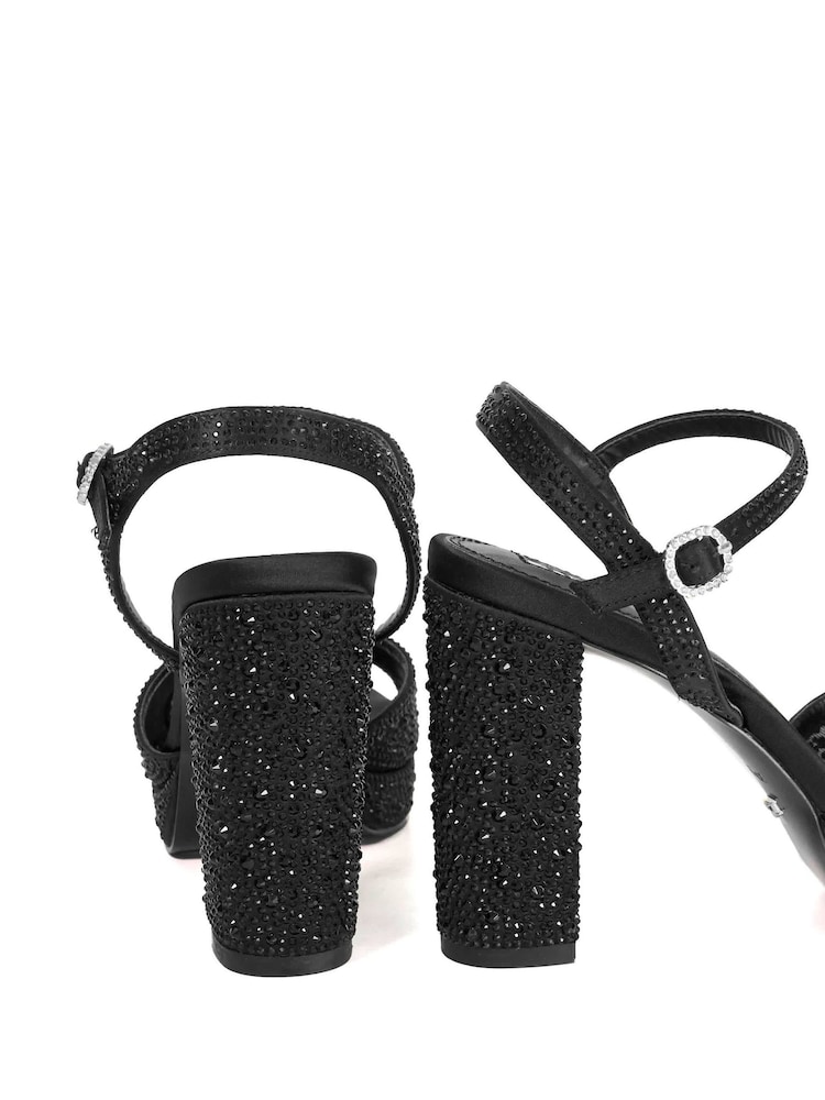 Dune London Black Mesmerizing Smart Sandals - Image 5 of 5