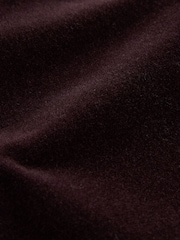 Burgundy Red Tailored Wide Leg Jeans - Image 8 of 8