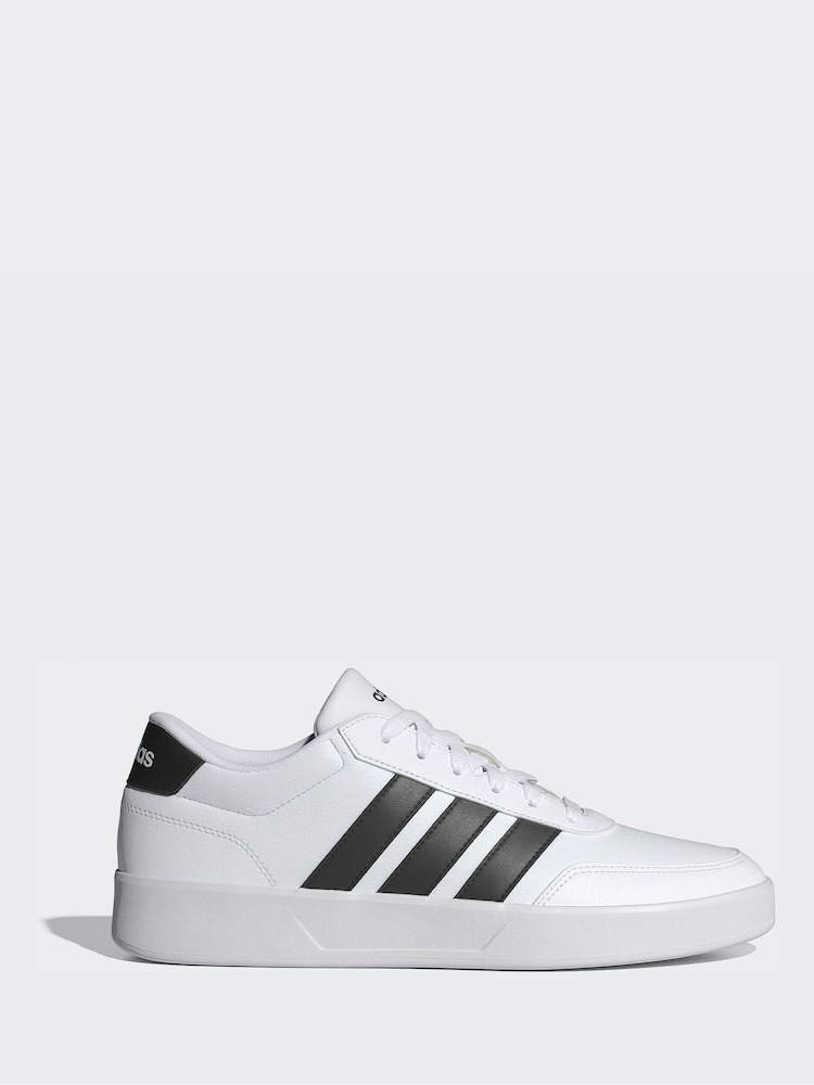 adidas White Breaknet Shoes - Image 1 of 10