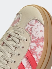 adidas Originals White Gazelle Bold X Liberty London Shoes - Image 8 of 9