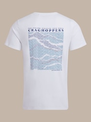 Craghoppers White Lucent Ii Short Sleeved T-Shirt - Image 4 of 5