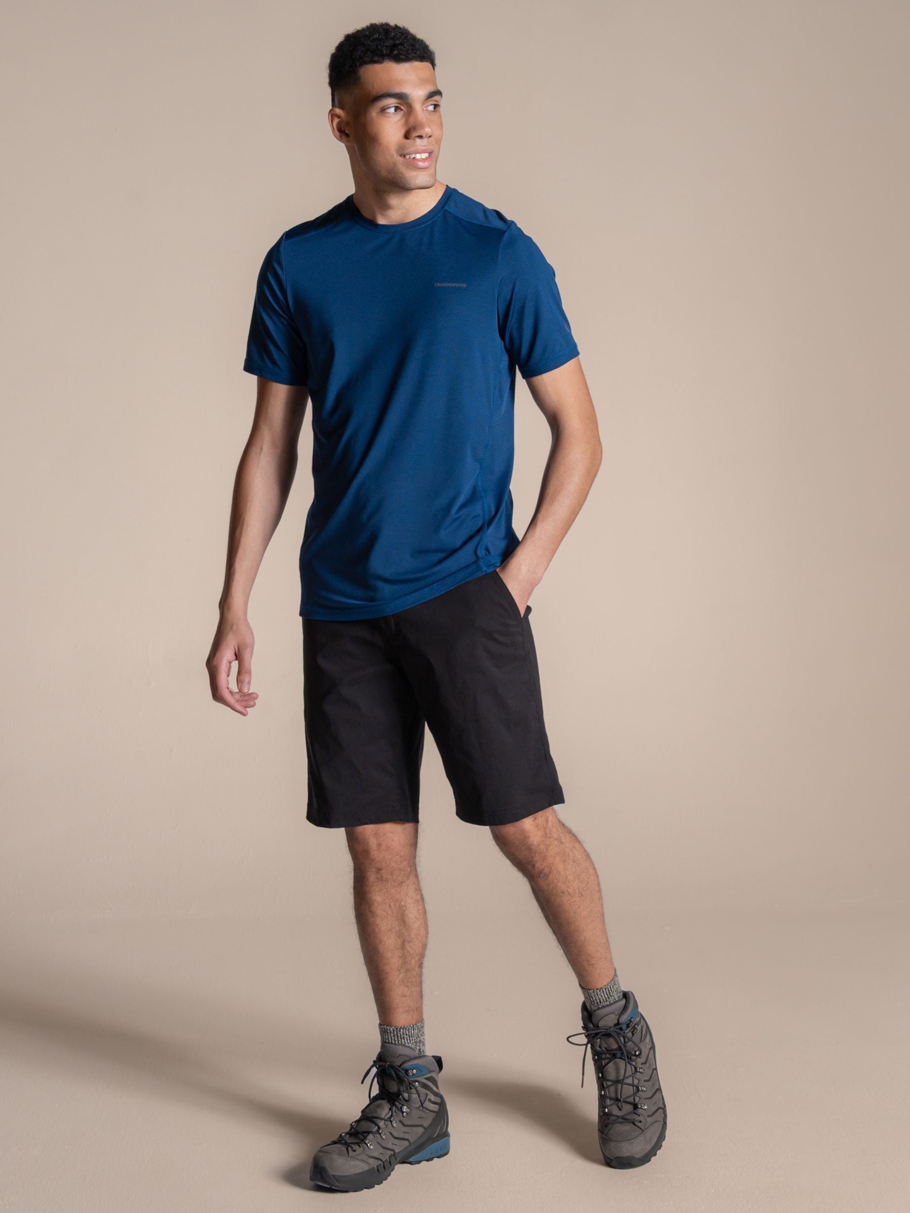 Craghoppers Men's Blue Charon Short Sleeve T-Shirt - Image 7
